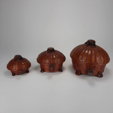 Antique Chinese Storage Baskets thumbnail