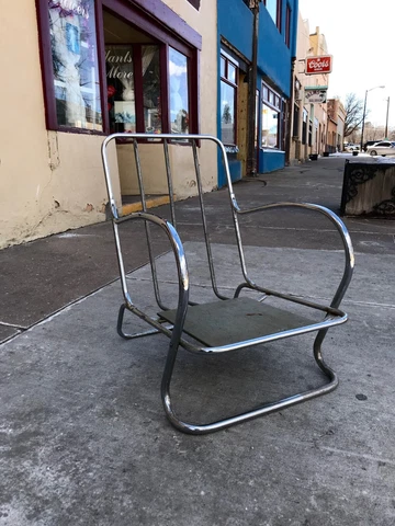 Antique Chrome Armchairs thumbnail