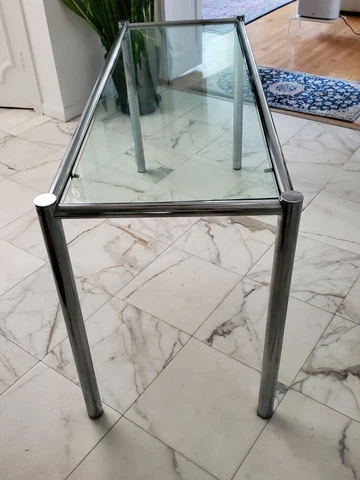 Antique Chrome Console Tables thumbnail