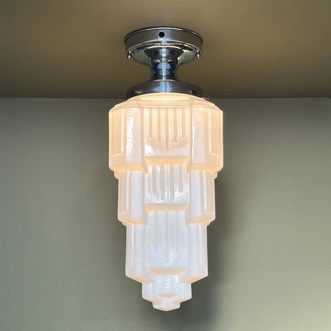 Antique Chrome Flush Mounts thumbnail