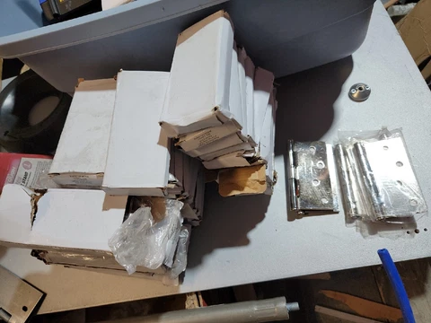 Antique Chrome Hinges thumbnail