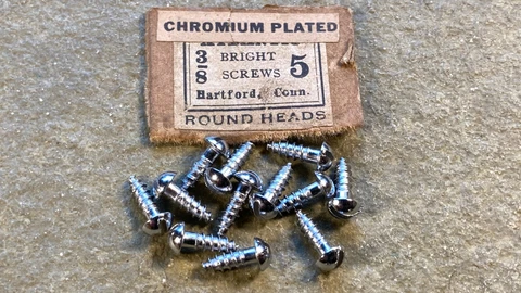 Antique Chrome Screws thumbnail