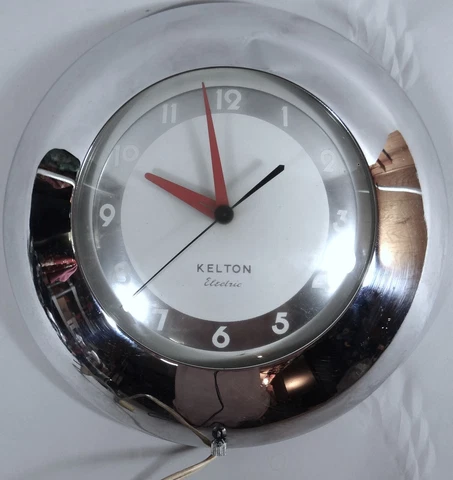 Antique Chrome Wall Clocks thumbnail