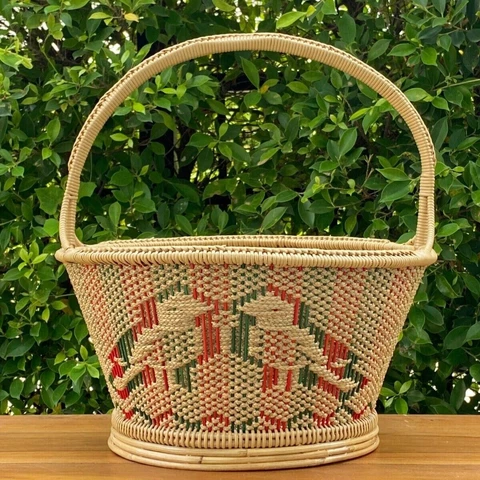 Antique Circle Storage Baskets thumbnail
