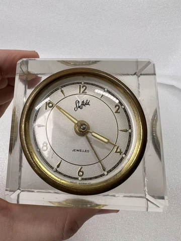 Antique Clear Alarm Clocks thumbnail