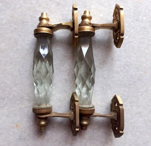 Antique Clear Door Handles thumbnail