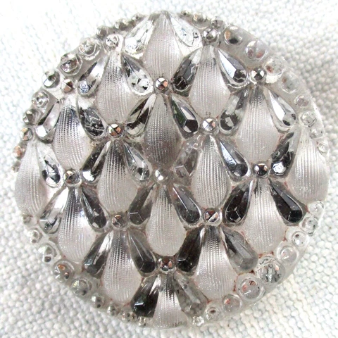 Antique Clear Sewing Shank Buttons thumbnail