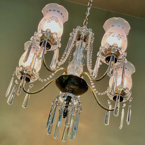Antique Colonial Chandeliers thumbnail