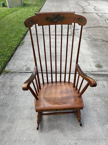 Antique Colonial Rocking Chairs thumbnail