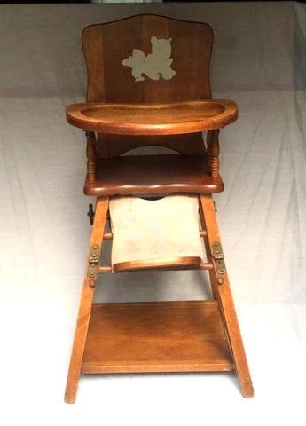 Antique Convertible High Chairs thumbnail
