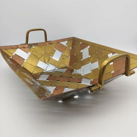 Antique Copper Storage Baskets thumbnail