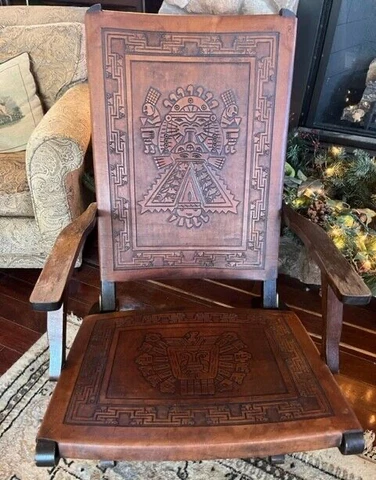 Antique Embossed Chairs thumbnail