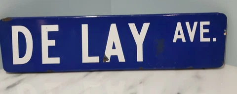 Antique Enamel Street Signs thumbnail