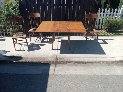 Antique English Drop Leaf Tables thumbnail