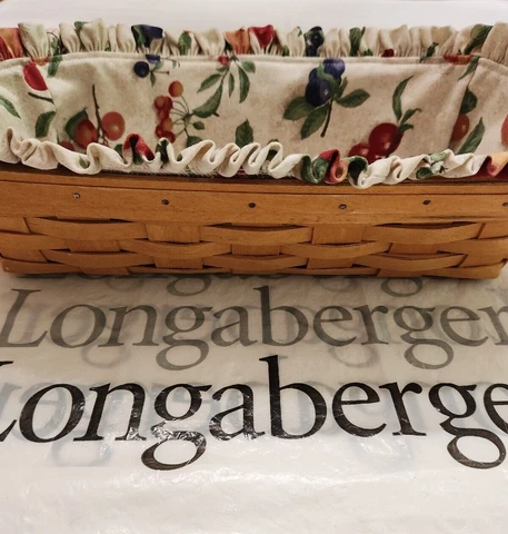 Antique Fabric Bread Baskets thumbnail