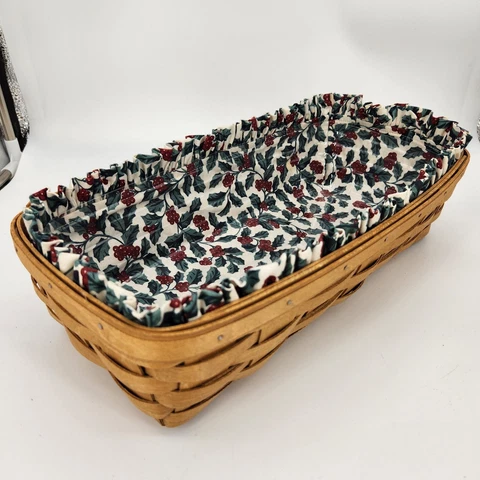 Antique Fabric Bread Baskets thumbnail