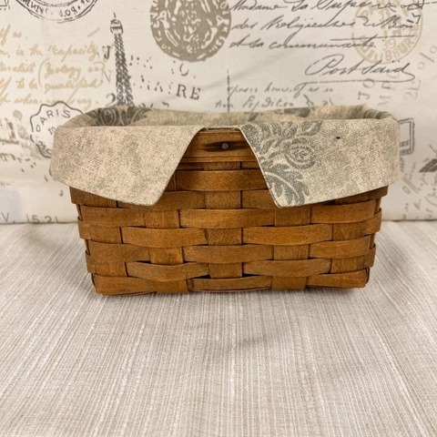 Antique Fabric Hanging Baskets thumbnail