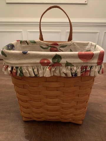 Antique Fabric Hanging Baskets thumbnail