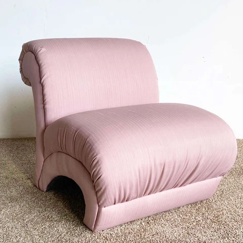Antique Fabric Lounge Chairs thumbnail
