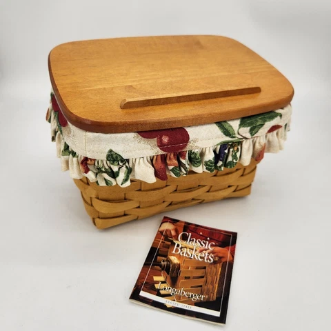 Antique Fabric Recipe Baskets thumbnail