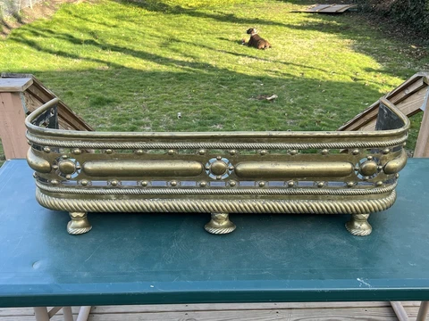 Antique Fireplace Fenders thumbnail