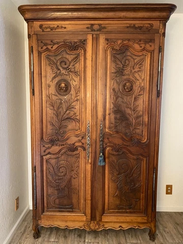 Antique French Freestanding Wardrobes thumbnail
