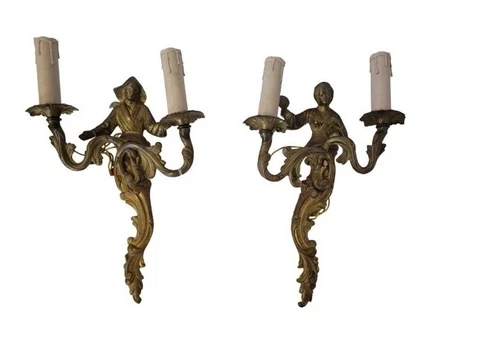 Antique French Sconces thumbnail