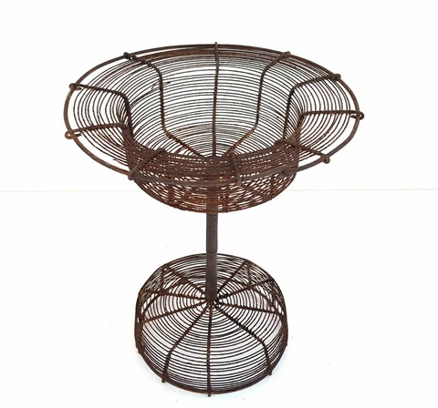 Antique French Wire Baskets thumbnail