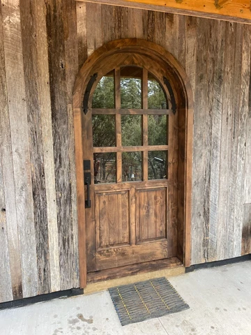 Antique Glass Arched Doors thumbnail
