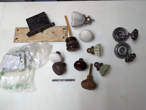 Antique Glass Door Handles thumbnail