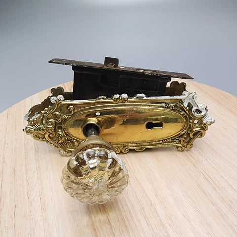Antique Glass Door Locks thumbnail
