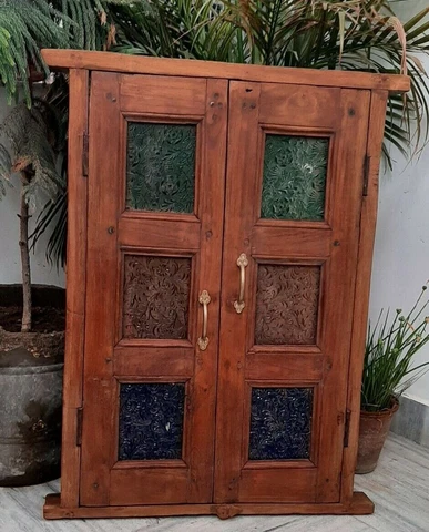 Antique Glass Double Doors thumbnail