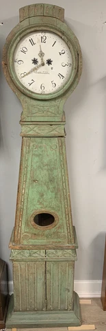 Antique Glass Grandfather Clocks thumbnail