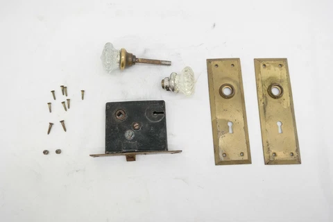 Antique Glass Mortise Locks thumbnail