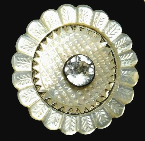 Antique Glass Sewing Buttons thumbnail