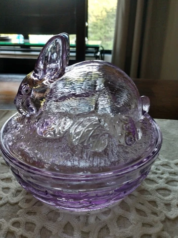 Antique Glass Storage Baskets thumbnail