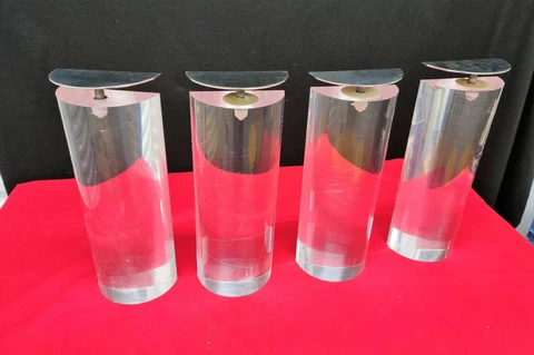 Antique Glass Table Legs thumbnail