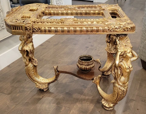 Antique Gold Accent Tables thumbnail