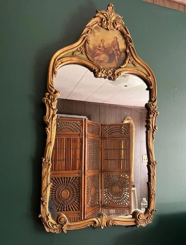 Antique Gold Framed Mirrors thumbnail