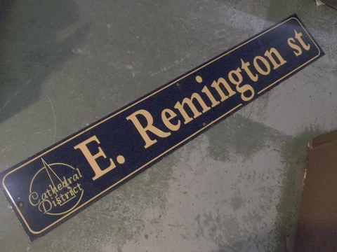 Antique Gold Street Signs thumbnail
