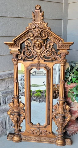 Antique Gothic Wall Mirrors thumbnail