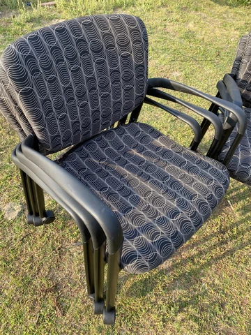 Antique Gray Armchairs thumbnail