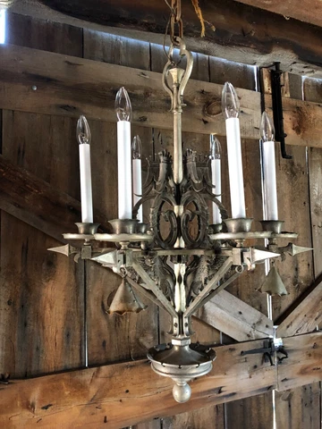 Antique Gray Chandeliers thumbnail
