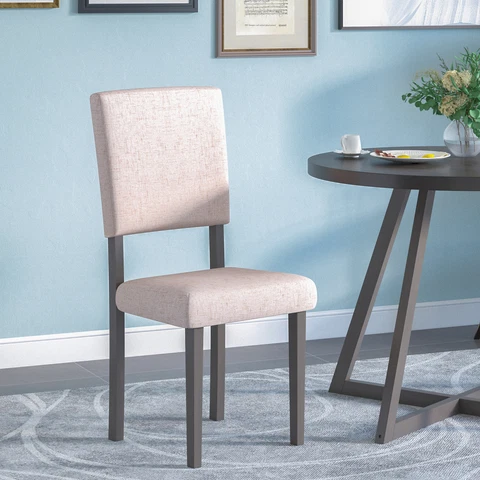 Antique Gray Dining Chairs thumbnail