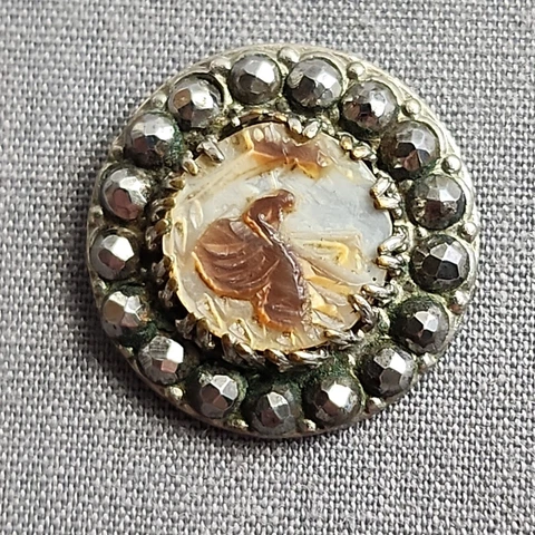 Antique Gray Sewing Shank Buttons thumbnail