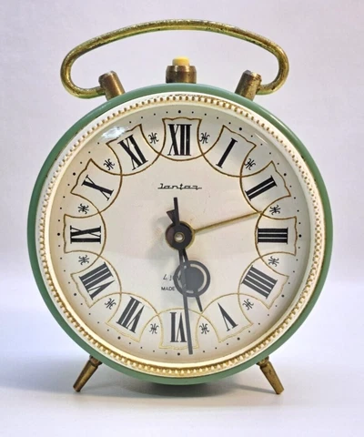 Antique Green Alarm Clocks thumbnail