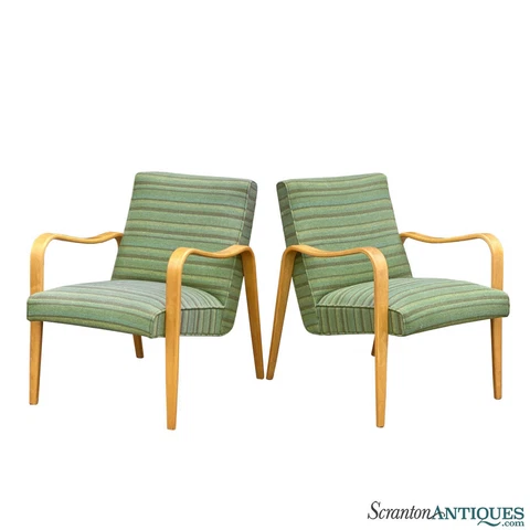 Antique Green Armchairs thumbnail