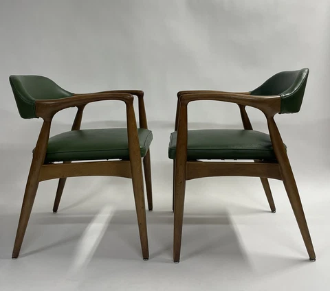 Antique Green Armchairs thumbnail