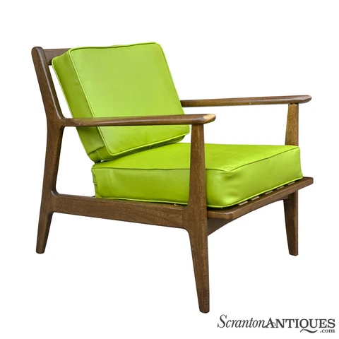 Antique Green Lounge Chairs thumbnail