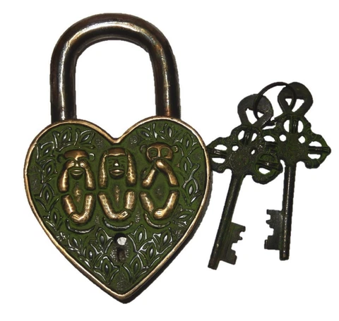 Antique Green Padlocks thumbnail